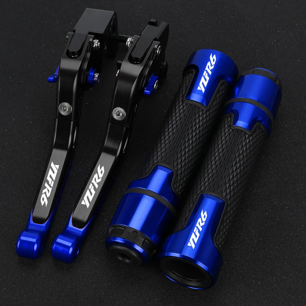 

For YAMAHA YZF R6 YZFR6 2005 2006 2007 2008 2009 2010 2011 2012 2013 2014 2015 Motorcycle Brake Clutch Levers & Handlebar Grips