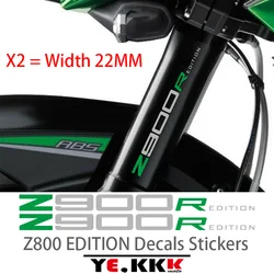 For Kawasaki Z900 Z900R EDITION Decals Stickers 2X Custom Hollow Motorcycle Fairing Housing Stickers