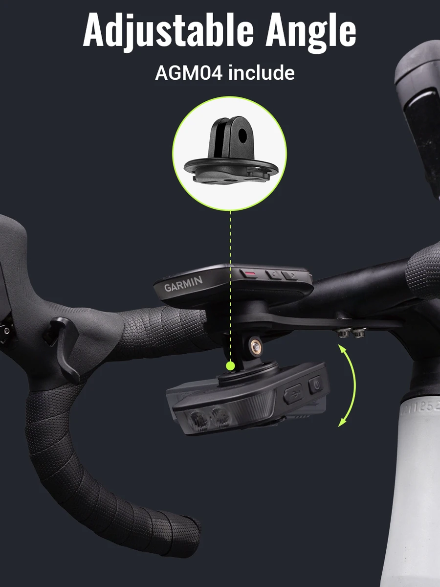 AliExpress RAVEMEN FR1100 SE Bike Headlight For Garmin Wahoo Bryton IGPSPORT GPS Rechargeable Bicycle Light Daytime Warning Night Lighting