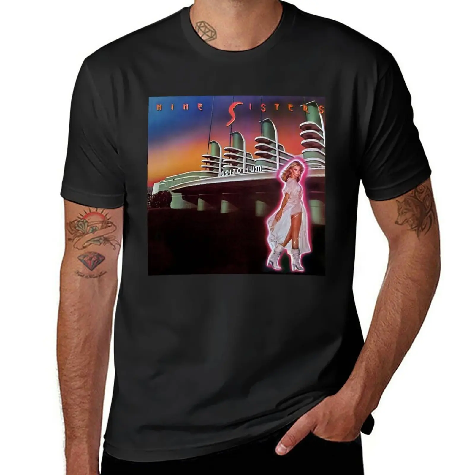 New Xanadu - Nine Sisters album- Olivia Newton-John T-Shirt Aesthetic clothing summer clothes t shirt for men