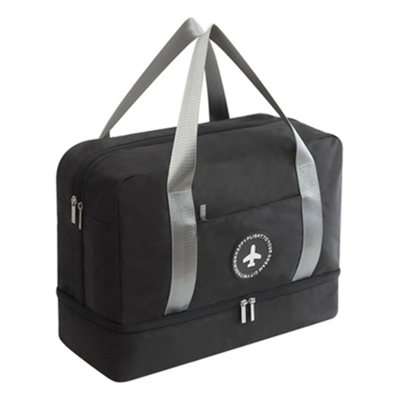 Borsa da viaggio per organizer Borsa per bagagli Scuola Uomo Donna Viaggio Bagagli da viaggio Borsa per riporre la separazione asciutta e bagnata Bolsas