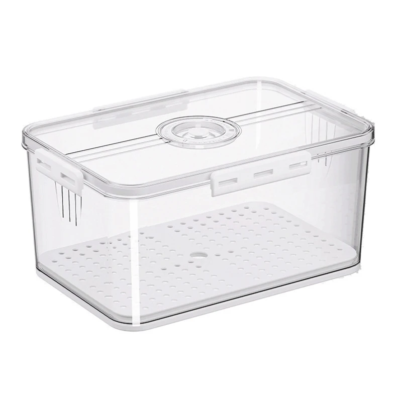 Bread Box For Your Kitchen Counter - Sealed Freshness With Time Recording, Lid Included - Perfect For Homemade Bread