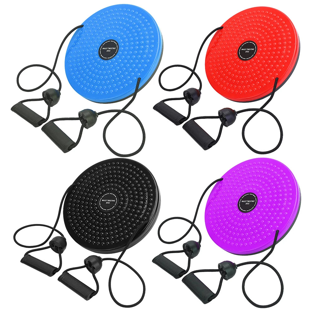 Ab Twister Board مع تدليك القدم وحيد الخصر الهمس القرص مدرب خصر التواء القرص لتخسيس الخصر الأسلحة الوركين والفخذين #4