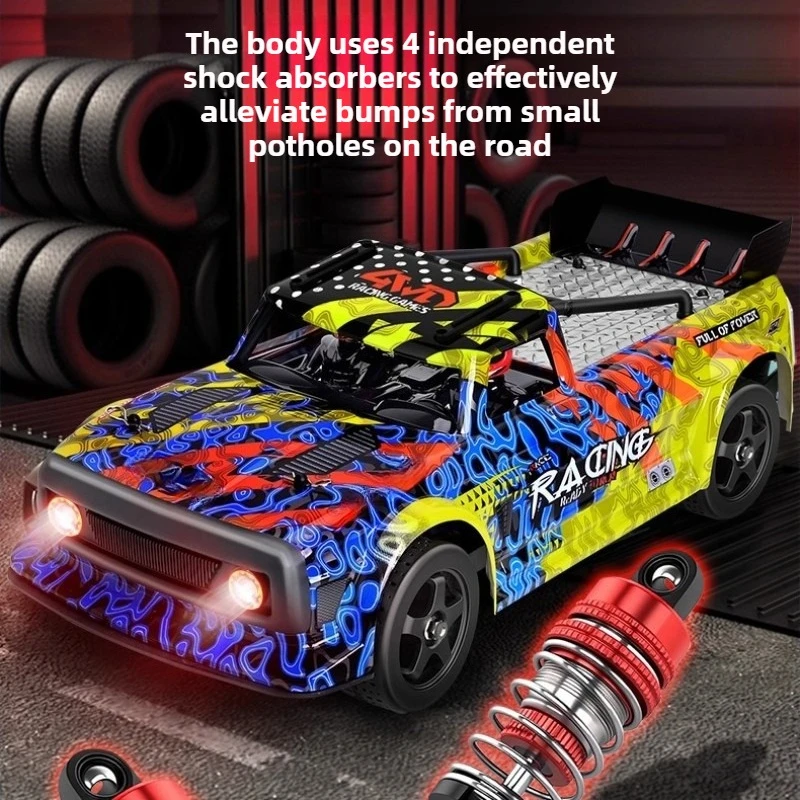 1/12 124020 RC Bürstenloser Motor Allradantrieb Flacher Sportwagen Simulation Wasserdichtes ferngesteuertes Auto Spielzeug
