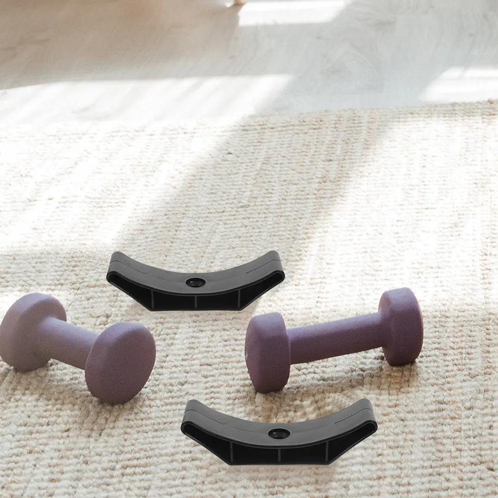 12Pcs Dumbbell Storage Rack Gym Holder Stand Cushion Pads Floor Protector Lightweight Stable Fitness Weight Storage Rack view 4