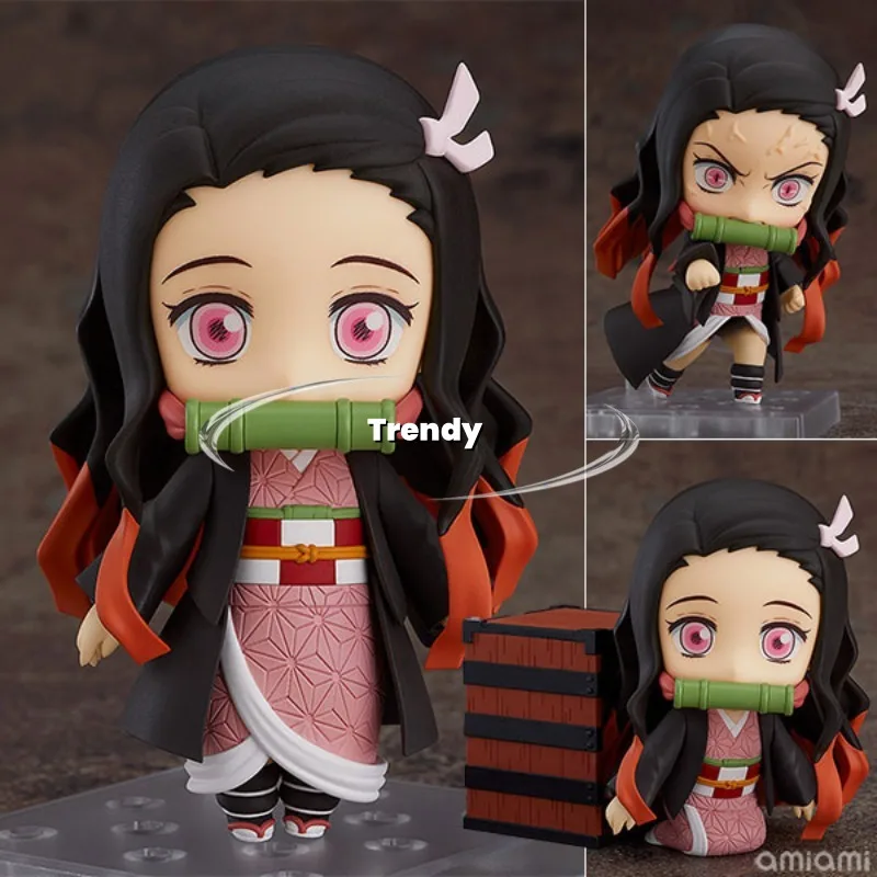 Original GSC Nendoroid, Sit Down, Demon Slayer: Kimetsu No Yaiba, Tanjiro, Douzi My Wife ， Demon Slayer Figures