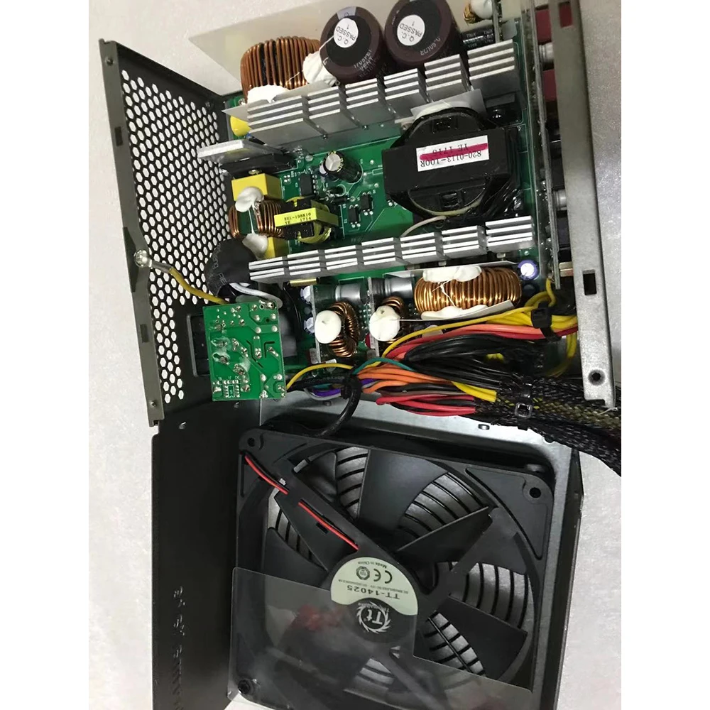 10 Graphics Cards 6+2P Dual Cpu8+8P Gold Half Module 1250w Single 12V TRX-1250AH3YG 100% Tested Fast Ship Perfect Work