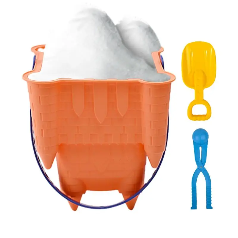 Snow Ball Clip Snow Ball Makers Snow Mold With Shovel Snow Ball Makers Snow Toys With Shovel Portable Snow Ball Clips Beach Sand