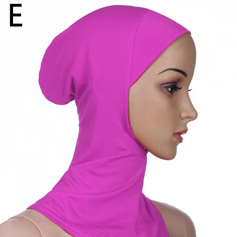 Women Muslim Underscarf Head Cover Muslim Headscarf Inner Hijab Caps Islamic Underscarf Ninja Hijab Scarf Hat Cap Bone Bonnet