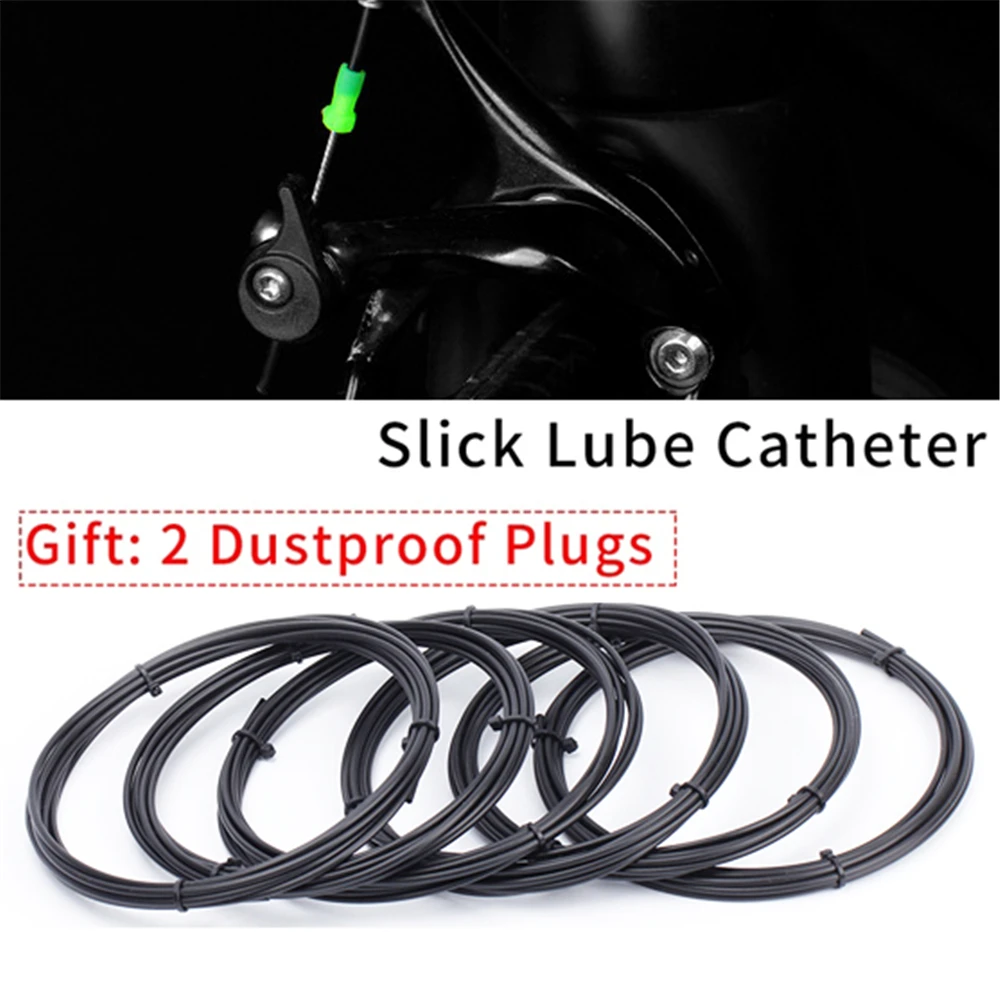 

Durable 300CM Long Bicycle Slick Catheter Kits Shift Cable Catheter Brake Line Housing Brake Lube Liner Brake Inner Cable