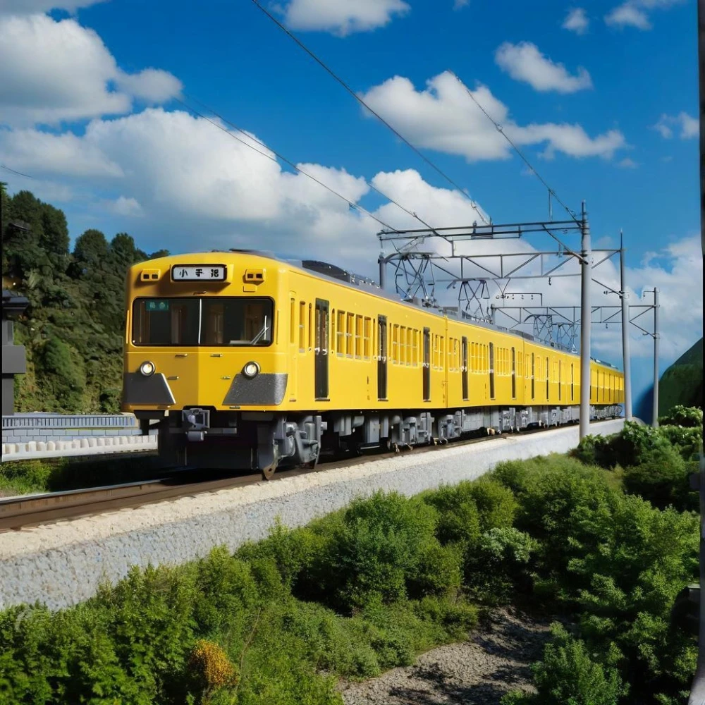 KATO N-type 1/160 Train Model Seibu Railway 101 Series 10-1358 Early Model New Paint Scheme 6-car Train Set Boy's Toy Gift