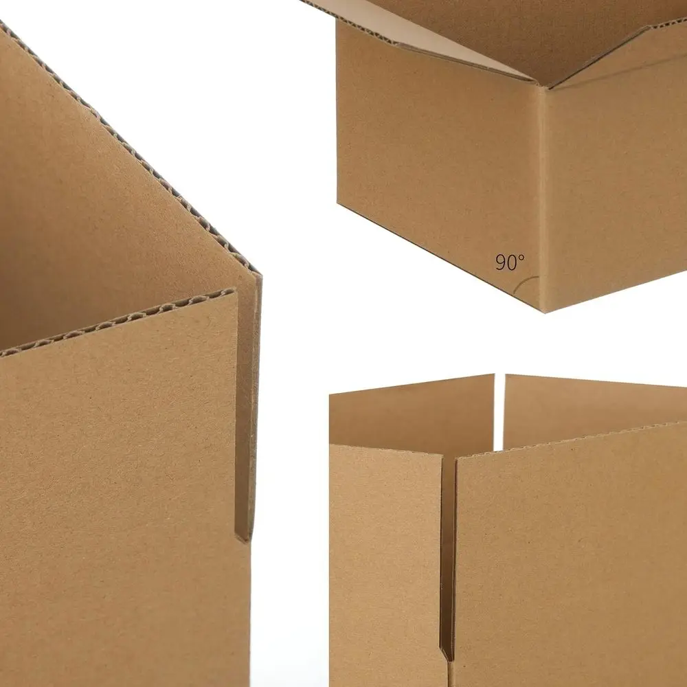 100 Pack Small 8x6x4 Inch Cardboard Shipping Boxes for Mailing and Packing