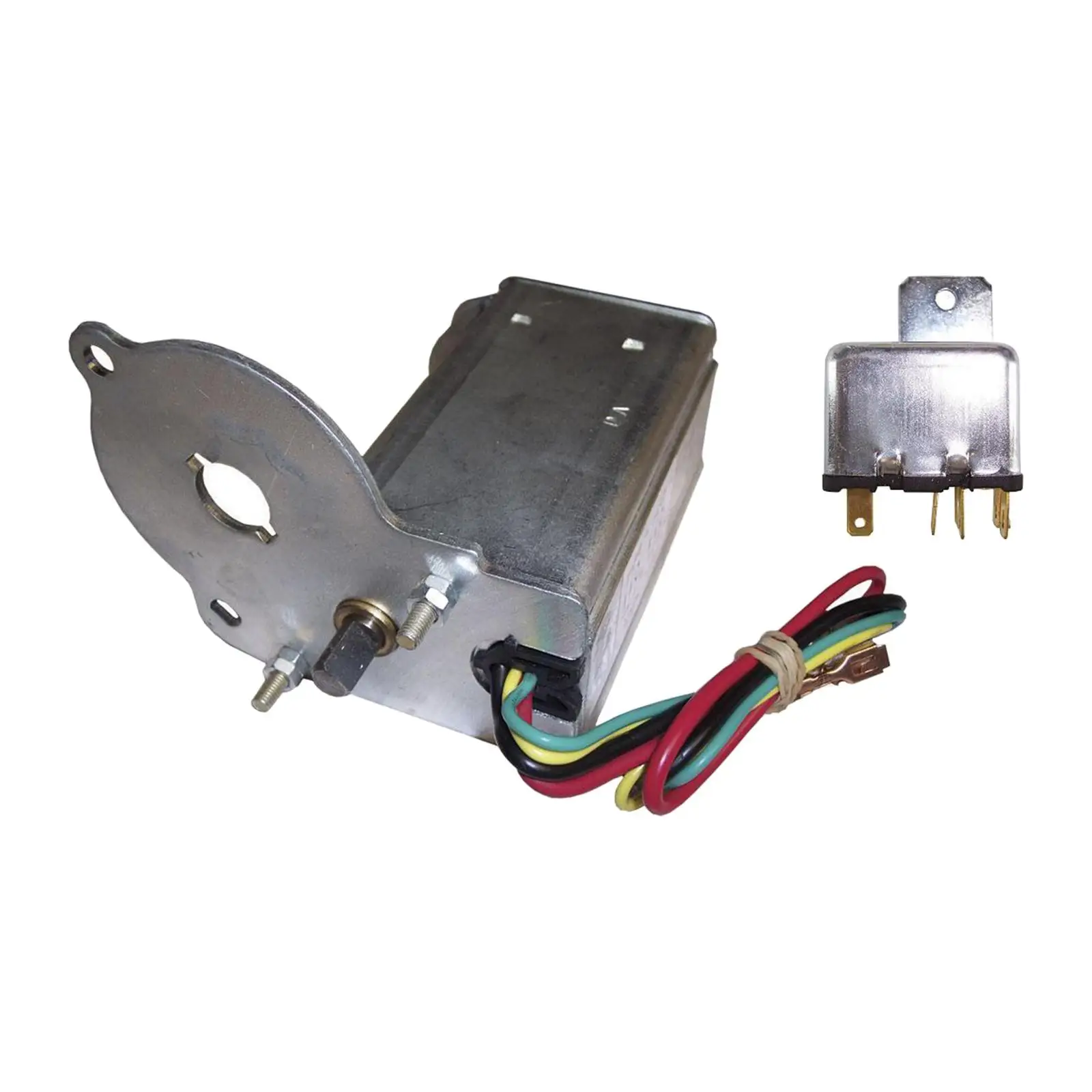 22049793 Premium Metal Electric Motor and Relay for Chevrolet Caprice