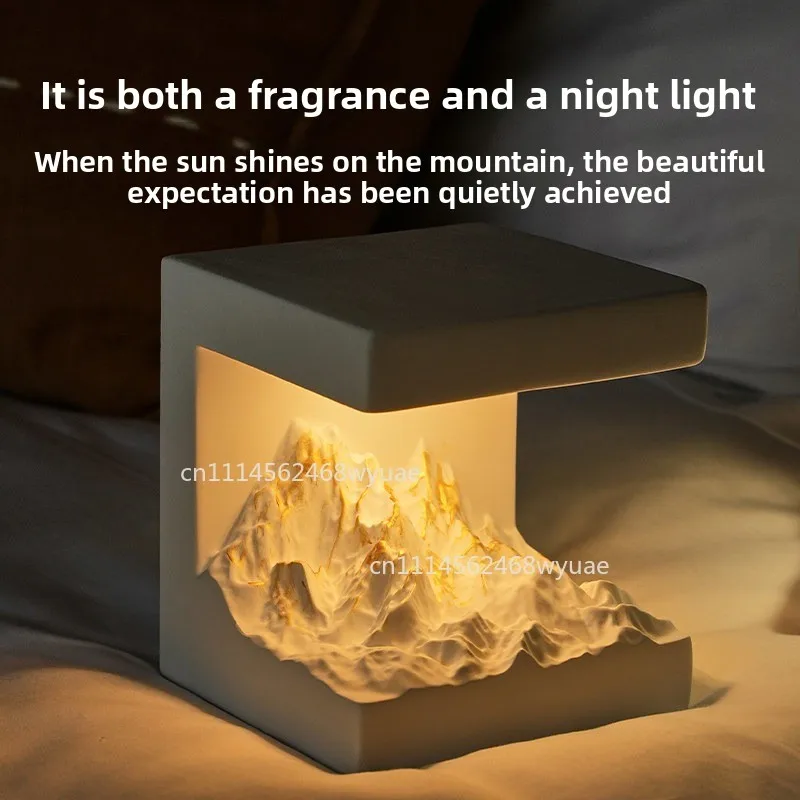 Night Light Aroma Diffuser Ornament - Birthday Gift Set With Diffuser Stones - Perfect For Friends