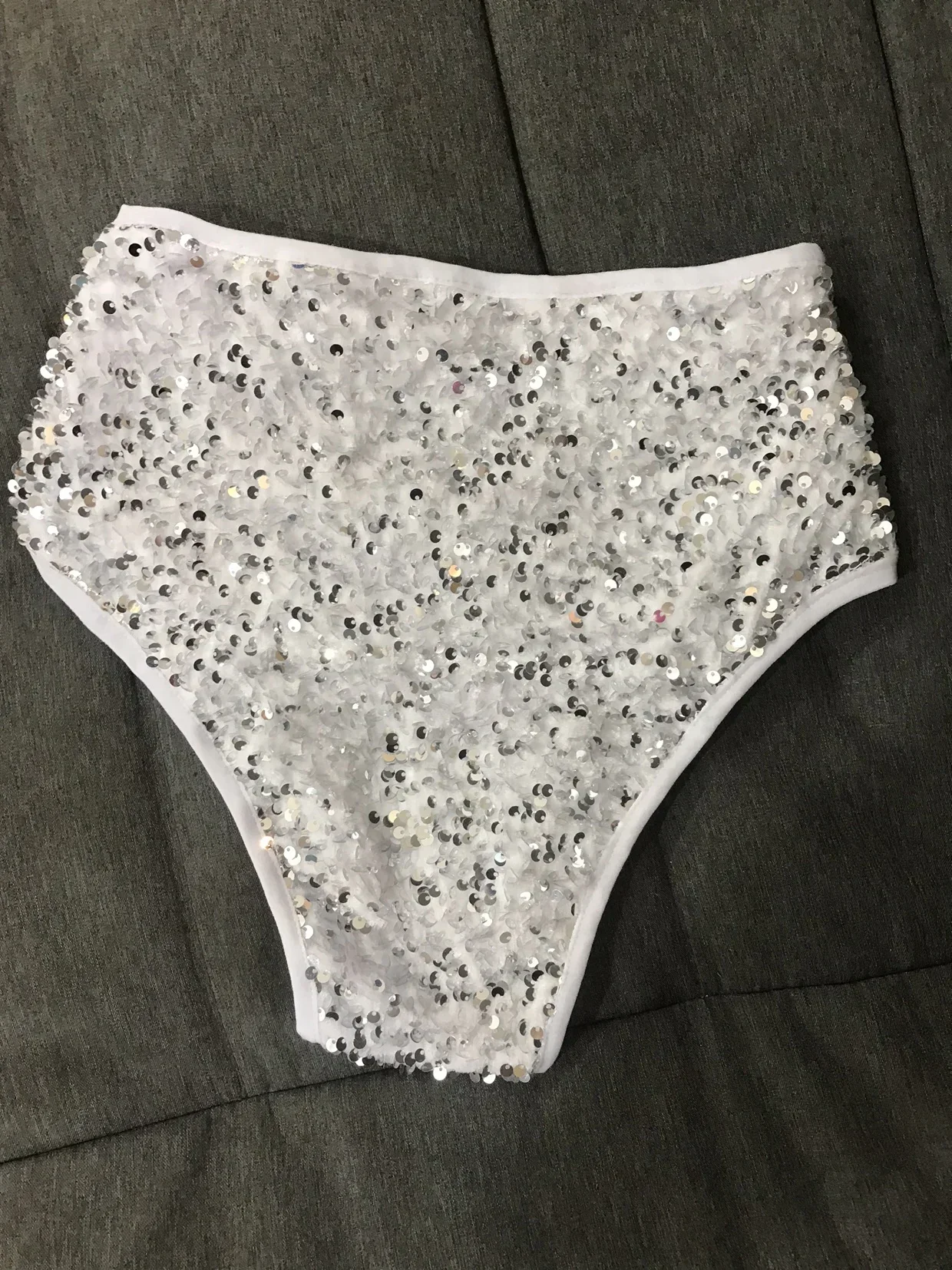 Donne Sexy Nightclub Bar Cantante Gogo Dance Team DS Lead Dance Costume Effetto scenico Pezzo super lucido nella borsa in vita Pantaloncini sui fianchi