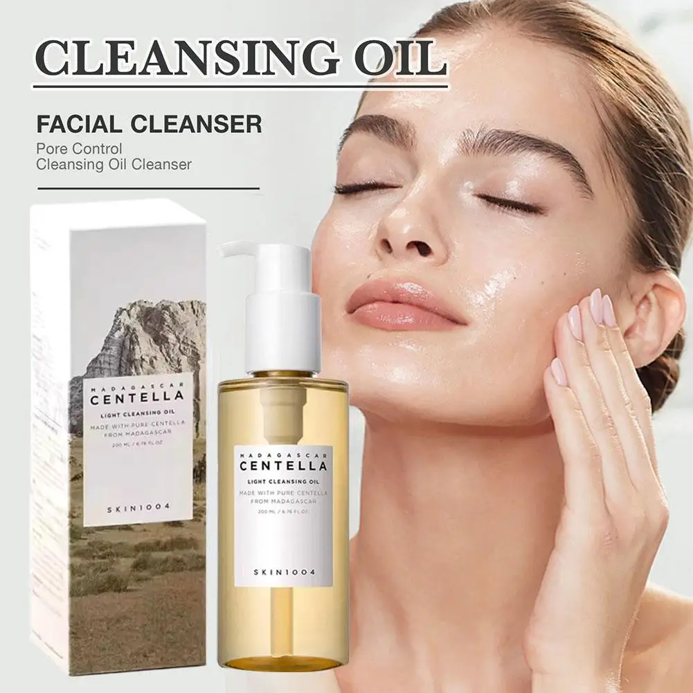 韓国SKIN1004センテラポアクレンジングオイルダブルクレンジングフェイスクレンジングオイルメイク落とし低刺激スキンケア