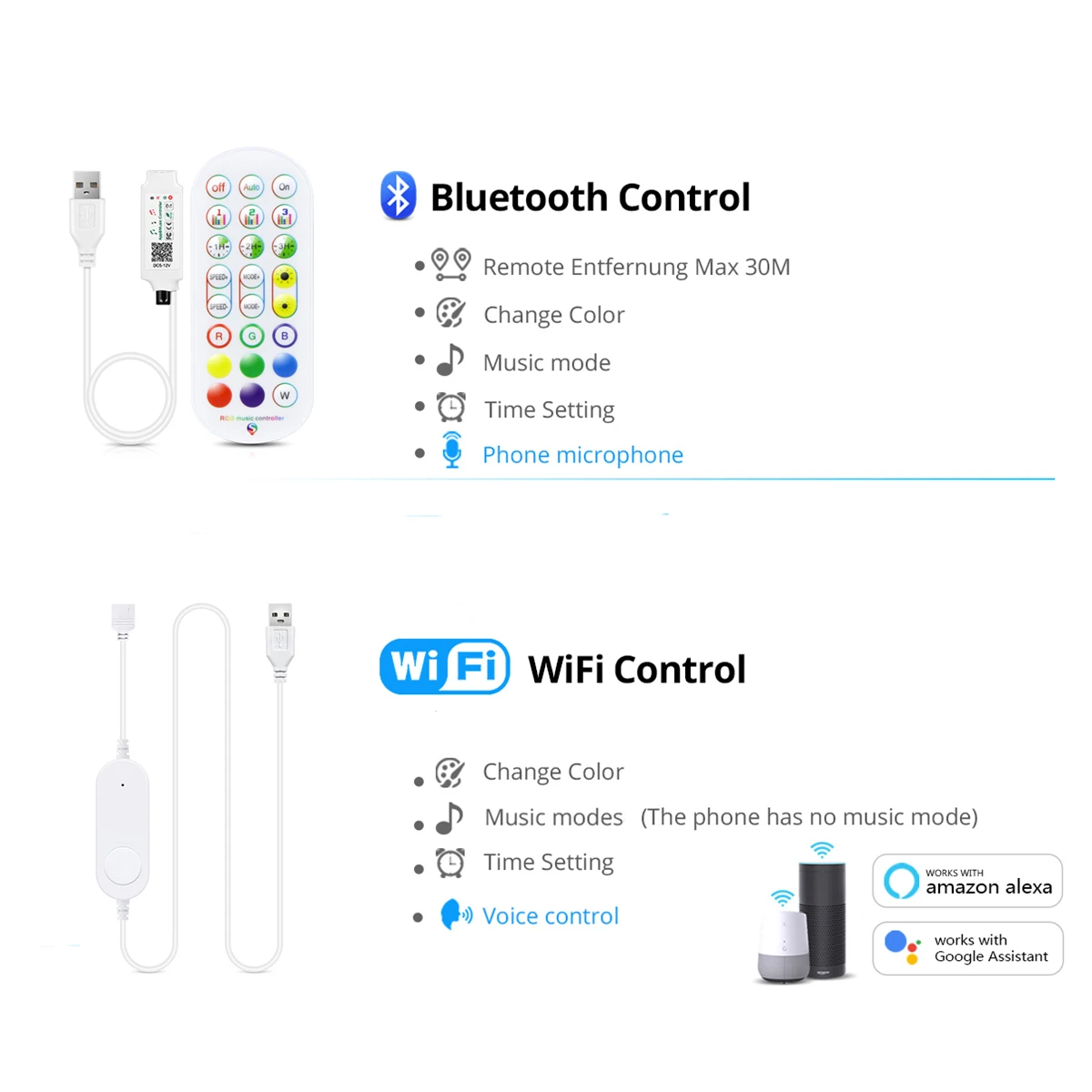 ไฟแถบ LED อัจฉริยะ Bluetooth/Wifi RGB 5V ความหนาแน่นสูง 576 หลอด/เมตร ปรับความสว่างได้ แบบ COB สำหรับตกแต่งผนังห้องเล่นเกม สร้างบรรยากาศ