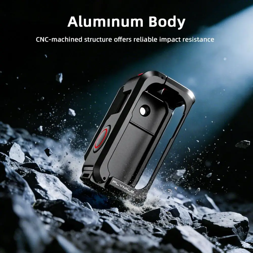 

Металлическая магнитная крепежная рамка (кейдж) для DJI Osmo Nano 180 ° Регулируемая задняя панель, улучшенная защита, быстросъемная система A8O0