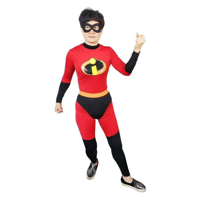 Elastigirl Helen Parr ladies Halloween Costume Incredible 2 jumpsuit Costume adult woman Cosplay PA6741