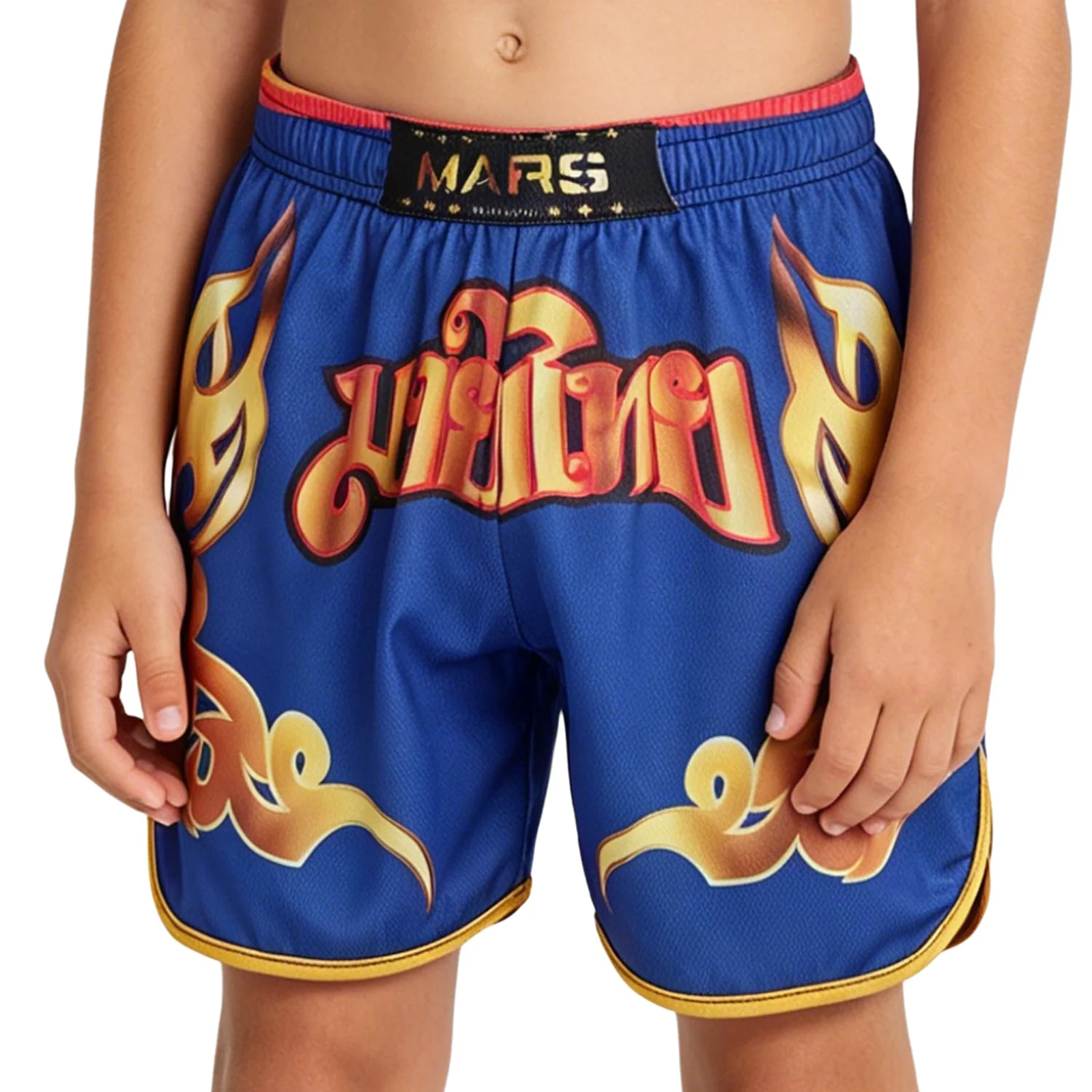 

Mens Boxer Shorts Contrast Color Boxing Shorts Drawstring Elastic Waistband Shorts for Sportswear Running Gym Fitness Training