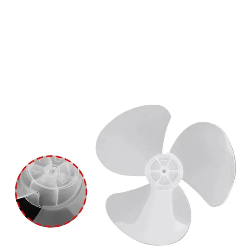 1 Set Electric Fan DIY Accessories Big Wind Plastic Fan Blade 3 Leaves For Other 16inch 400mm Fans Parts