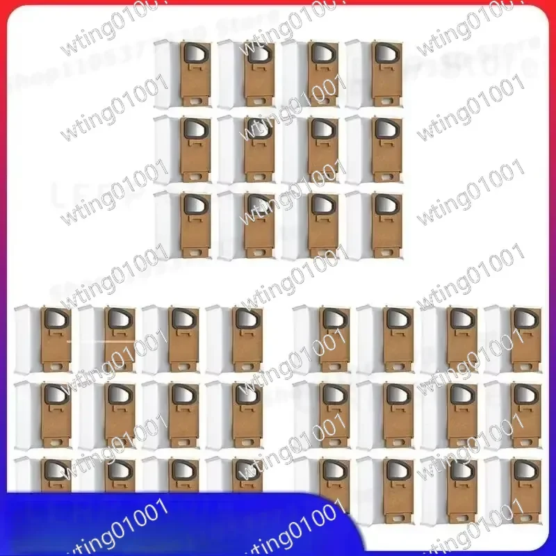 36 Pack Disposable Dust Bags for Xiaomi Roborock H6 H7 Robot Vacuum Cleaner High Efficiency Non Woven Filter Replacement