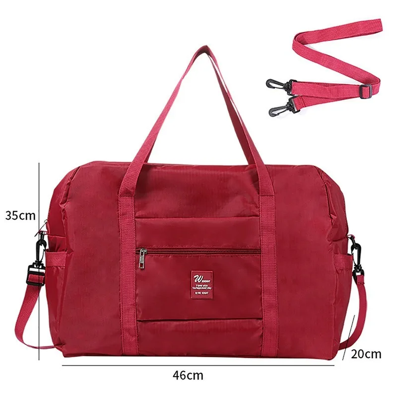 Reisetaschen Große Kapazität Faltbare Kleidungs-Organizer Wasserdichte Handtaschen Damen Herren Reise-Kleidungsaufbewahrung Organizer – Detail 9