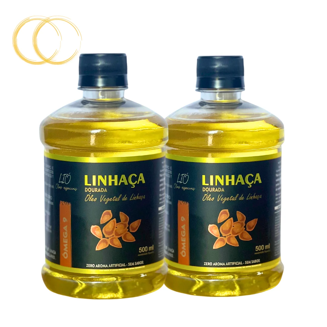 500ML PURE GOLDEN LINE OIL KIT C/ 2UN