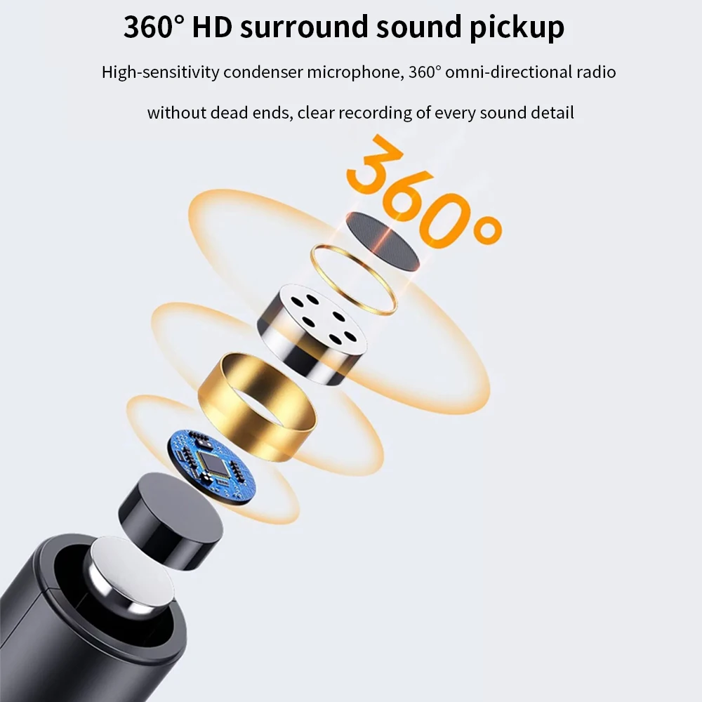 TISHRIC 무선 라 발리에 마이크 오디오 및 비디오 녹화용 휴대용 무선 라 발리에 마이크 미니 마이크
