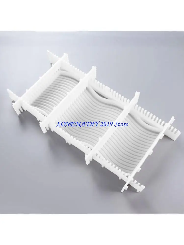 

F42F 4 Pcs Box Silicone Mold Fixed Frame Rectangle Incense Box Resin Mould Fixing Pad Holder for DIY Jewelry Casting Crafts