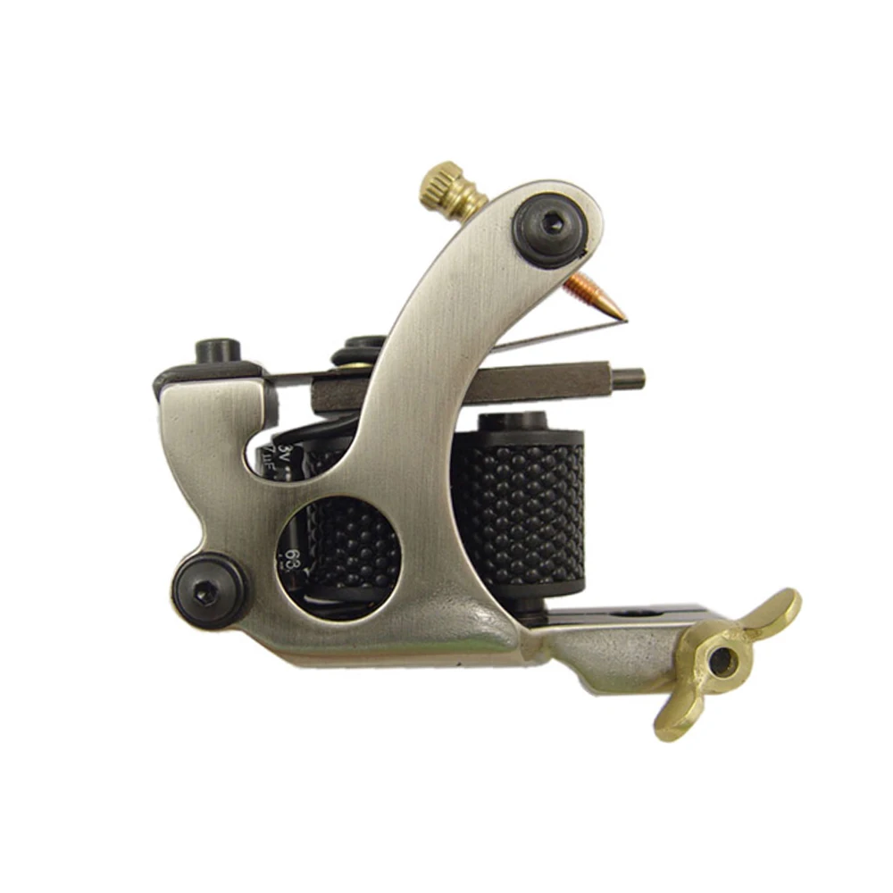 Professional 10 Wrap Coil Tattoo Machine Gun For Liner And Shader Tattoo Body Art Machine Beginner Beauty Care Tool