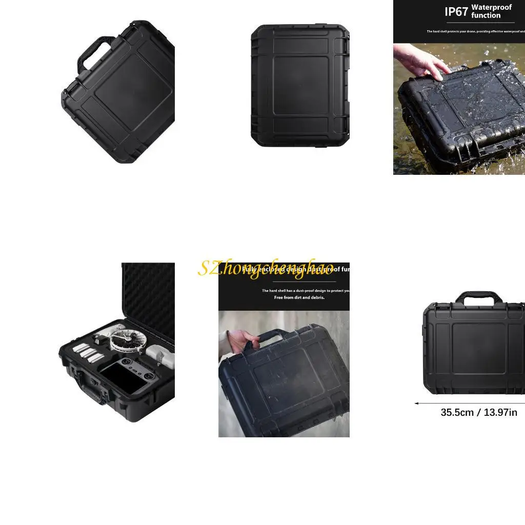 Explosions Proof Protective Storage Box Waterproof Shockproof Case for Flip 601D