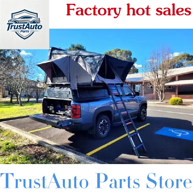 

Store'S Treasure4X4 Aluminum Waterproof Busins Style Hardtop Topper Canopy Shark Pickup Bed Truck -