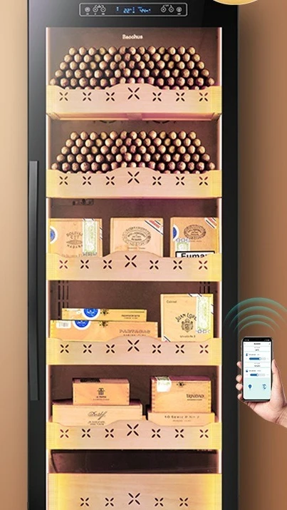 

YC-270 cigar cabinet constant temperature, constant humidity real compressor, thermal insulation and moisturizing cabinet