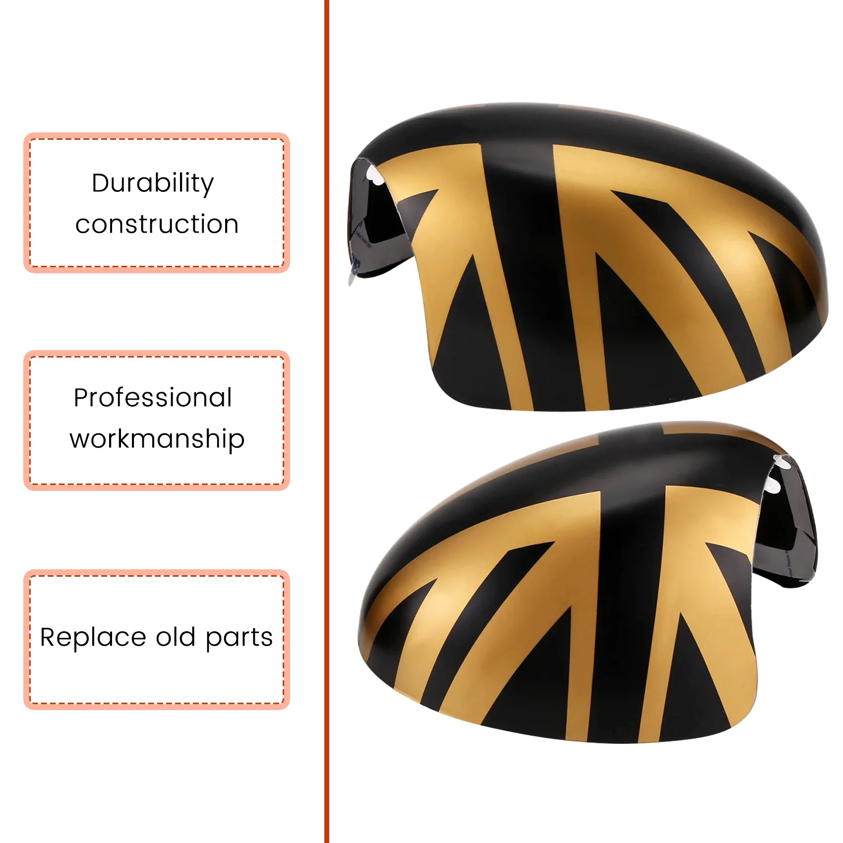 

For BMW Mini Cooper R50 R52 R53 RHD Rearview Mirror Reversing Mirror Cover Shell Decoration Auto Parts