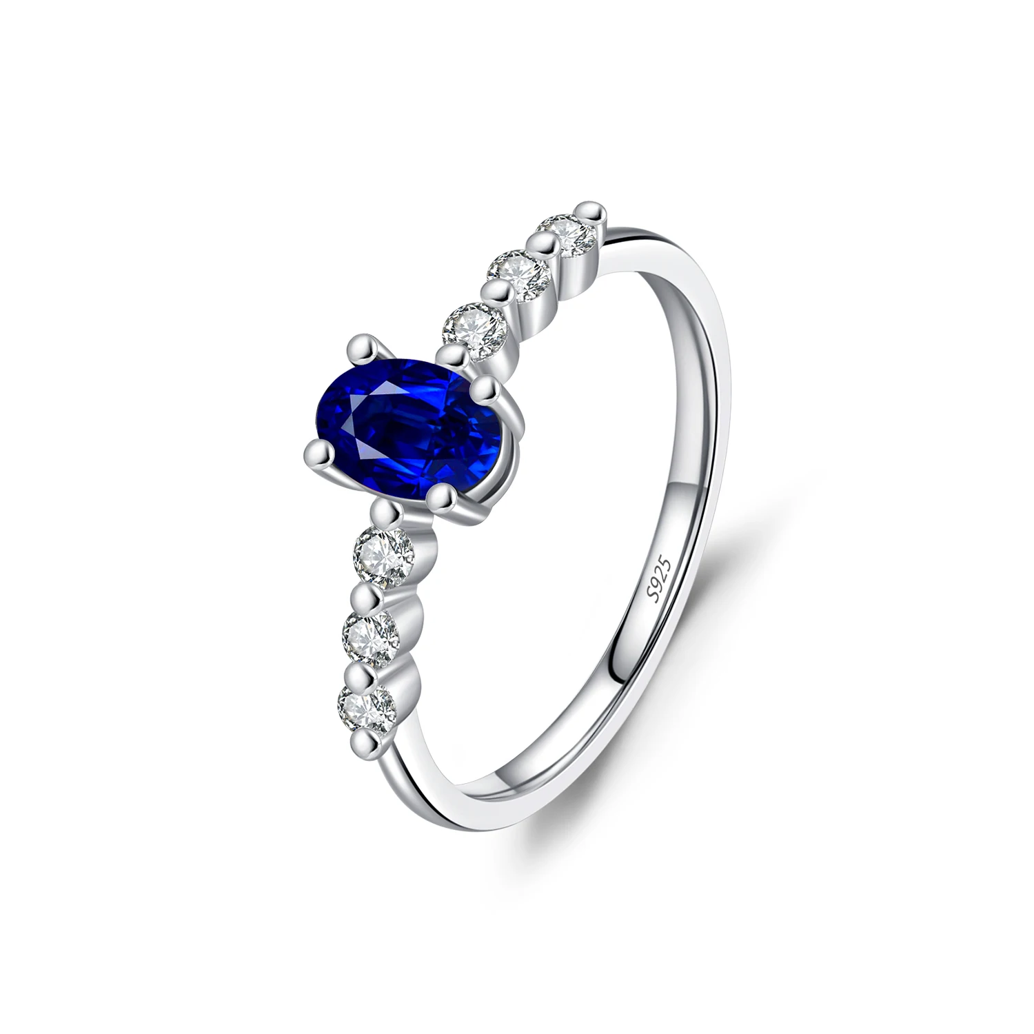 Qings 925 Sterling Zilveren Sterring Lucky Star Verstelbare Ringen voor Vrouwen Kleurrijke Zirkoon Open Ringen voor Vrouwen en Meisjes Verjaardagscadeaus, Sterling zilver