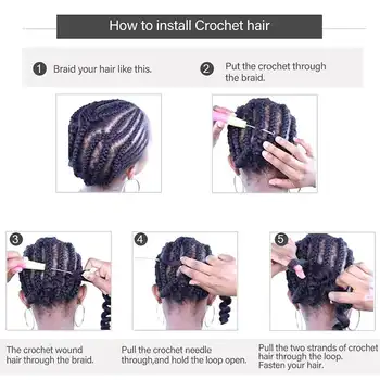 10 最佳銷售 鉤針編織的髮型 - №4