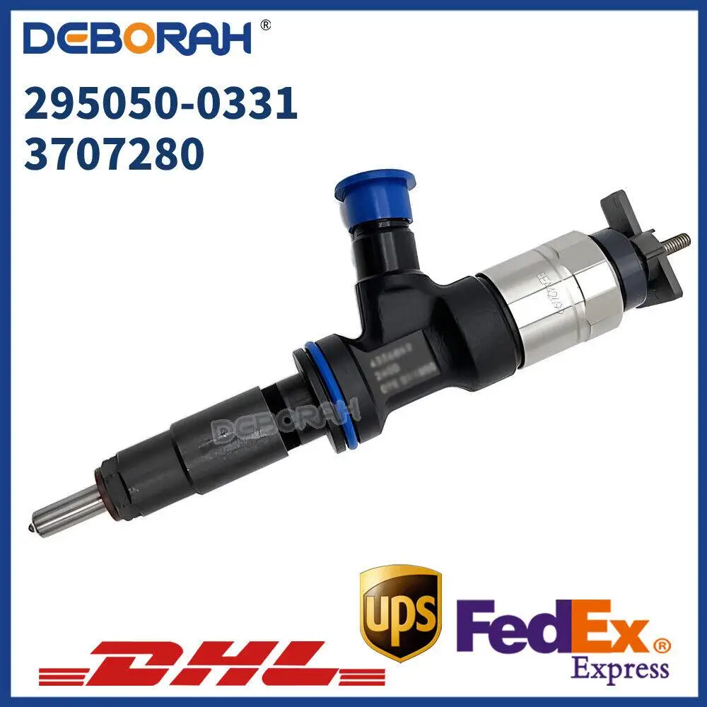 

New 295050-0331 370-7280 Diesel Fuel Injector Nozzle For Caterpillar C4.4 Engine 320F Excavator Replacement Parts Accessories