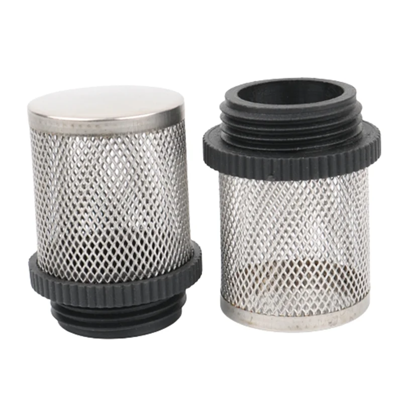 20/25/32/40/50/63mm 304 Stainless Filter For Garden Irrigation Aquarium Water Pump Fillter Plastic Male Thread Filter