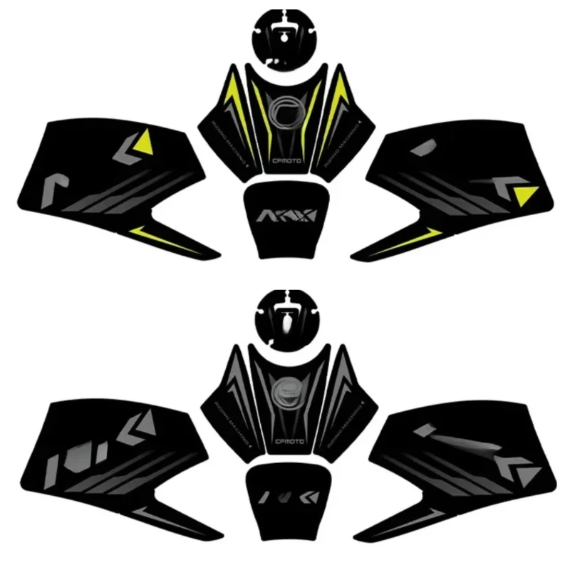 

For CFMoto 450nk 450 NK motorcycle tank pad protector leather frosting sticker decals MOTO accessories