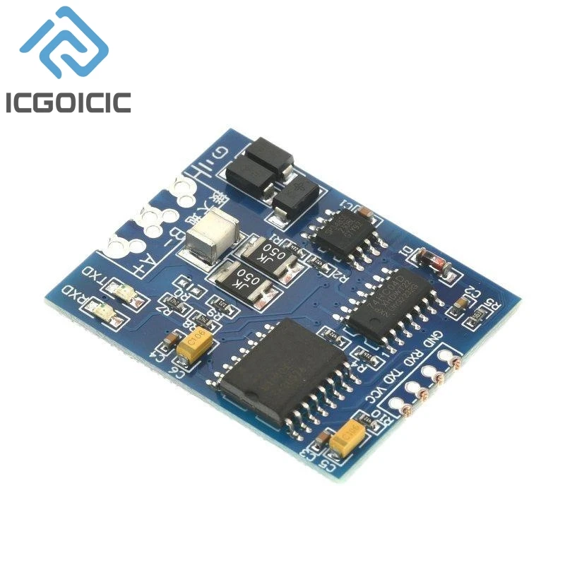 3.3V 5V TTL UART To RS485 Isolated Interface Converter Module Single-chip Serial Port UART Industrial