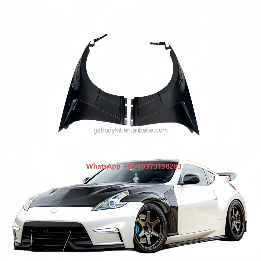 

Hot Selling Carbon Fiber Body Kit for Nissan 370Z Open Hole Fender Z34 Bumper Car Fenders