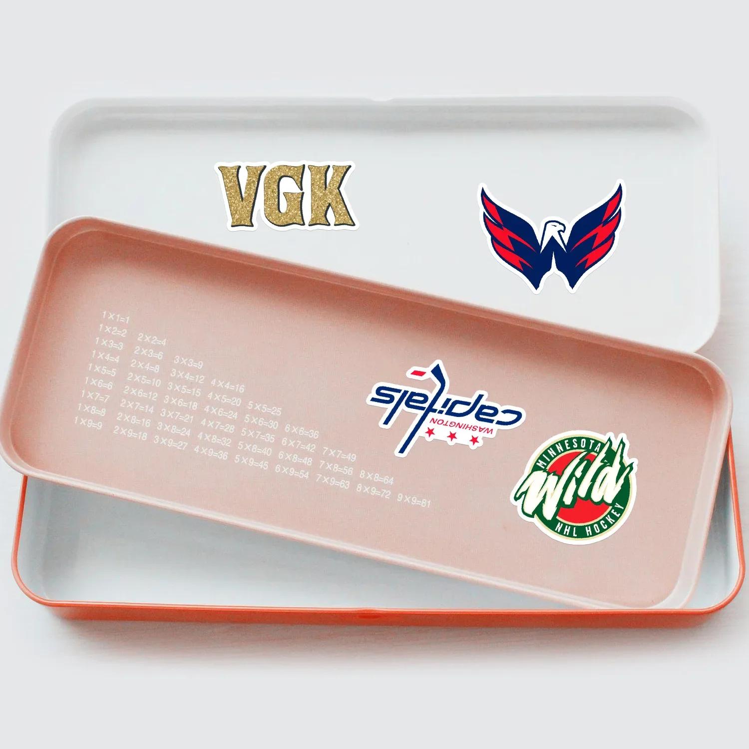 10/50 pezzi adesivi graffiti hockey su ghiaccio casco moto valigia frigorifero adesivo skateboard cancelleria impermeabile giocattoli per bambini