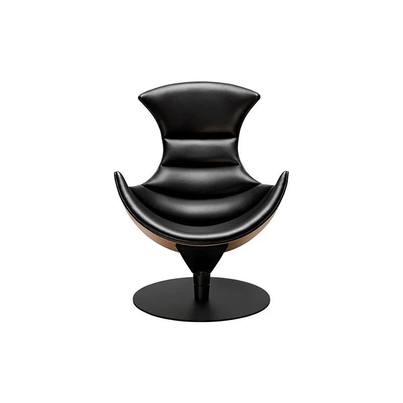 

High-end solid wood single sofa chair Italian minimalist lobster chair