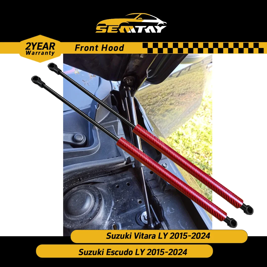 

Стойки капота SEMTAY, совместимые с Suzuki Vitara/Escudo LY 2015-2024, поддержка подъема капота, пружинные амортизаторы, демпфер