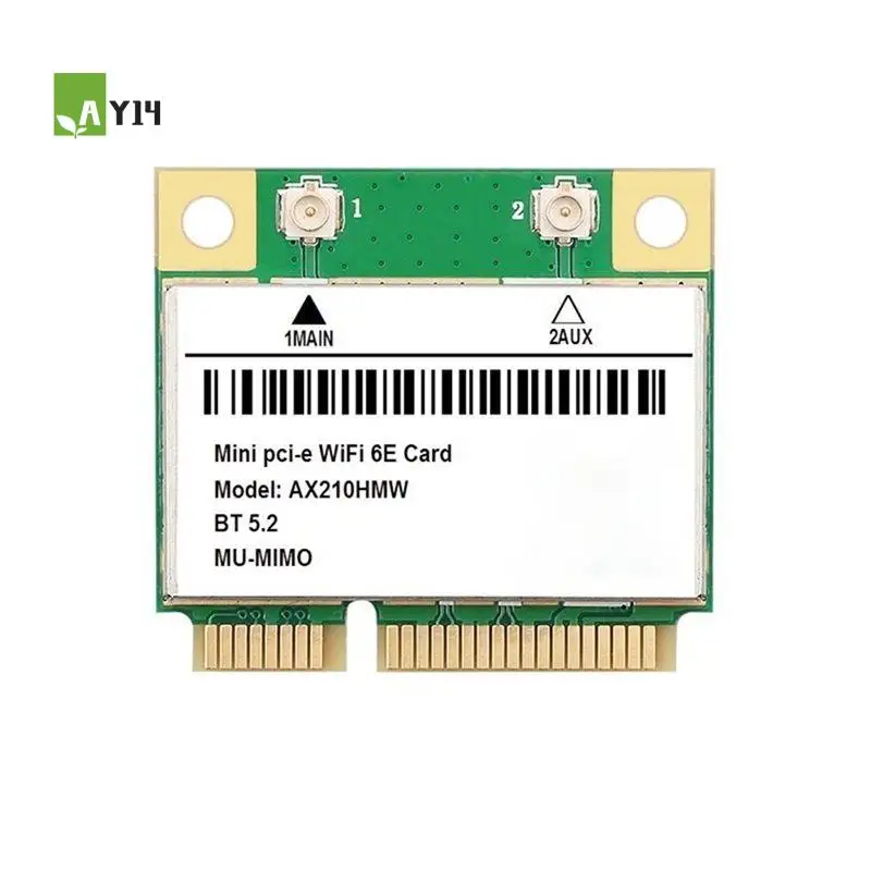 

AY14 -1Pc AX210HMW WIFI6E Настольный ПК с одной SIM-картой, поддержкой WIN10/11, WIFI6 E и встроенной гигабитной беспроводной сетевой картой