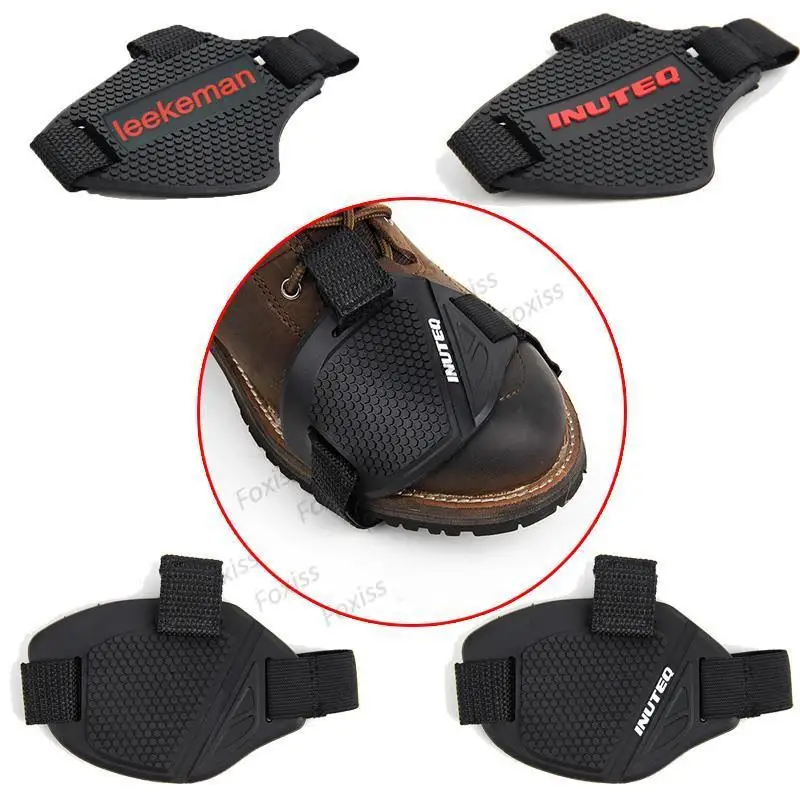 Fashion Rubber Motorcycle Shoes Protection GearShift Pad Anti-skid Gear Shifter Lightweight BootCover Shifter Guards Protector