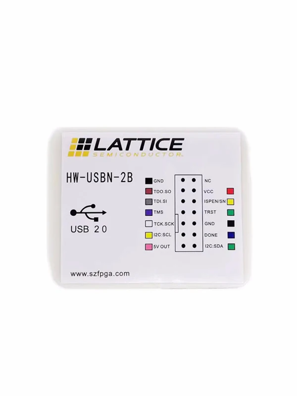 Lattice Downloader High Speed Programmer HW-USBN-2B Fpga Simulator Ispdown Burner