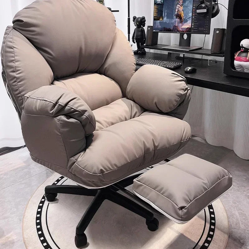 Makeup Ergonomic Office Chairs Throne Vanity Study Modern Swivel Office Chairs Nordic Reading Sillas De Oficina Salon Furniture