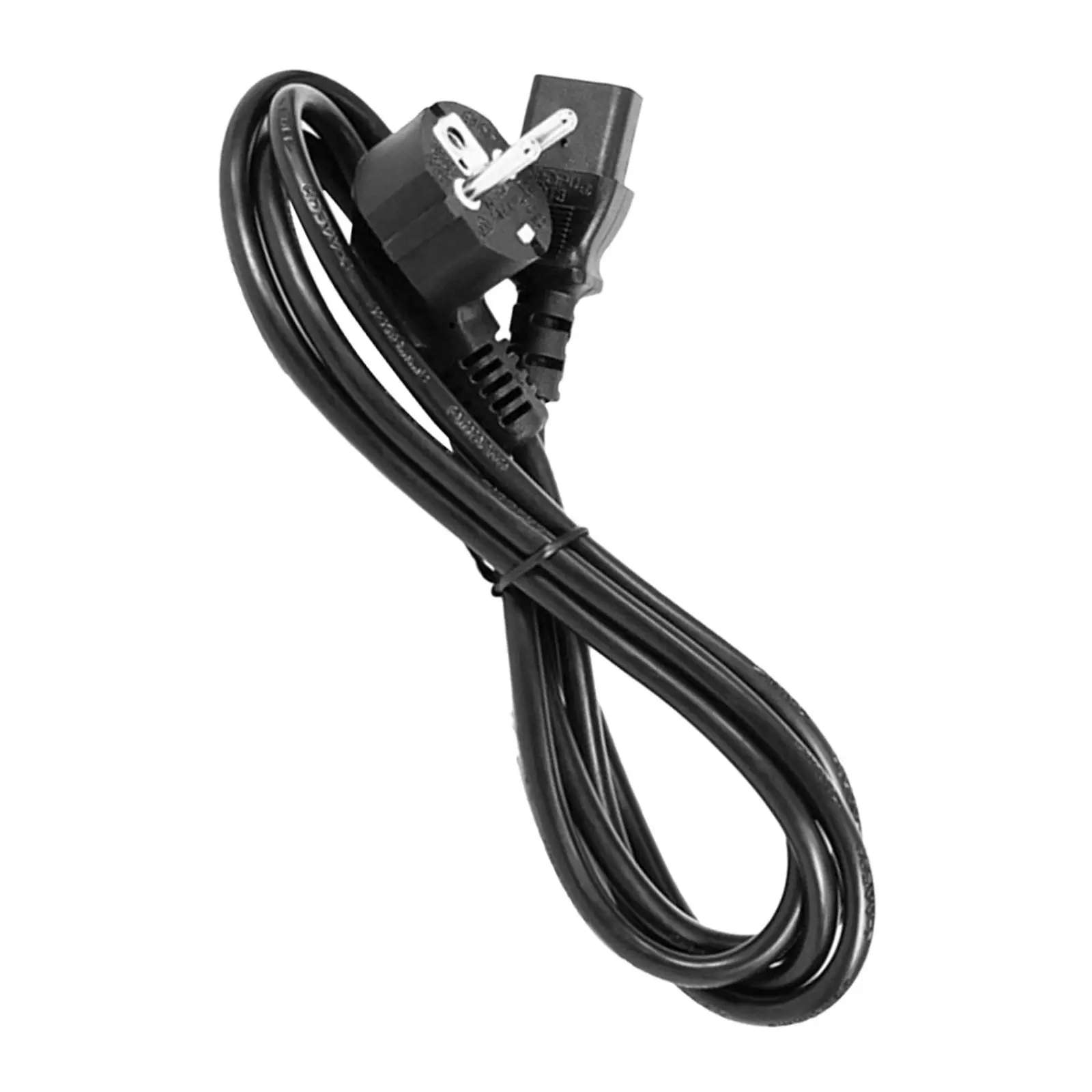 Power Prong 1 Meter Heat Resistant PVC Copper Rice Cooker TV Replacement Electrical Cable Universal Appliance Cord